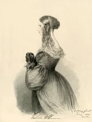 Izabela Anson, 1840.
