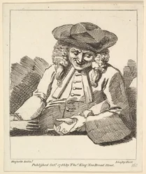 Pastor łączący ręce dwojga ludzi, październik 1788.