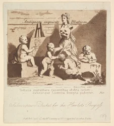Chłopcy podglądający naturę, 1782.