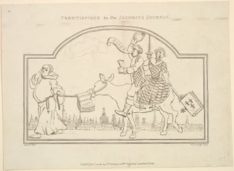 Frontyspis do The Jacobites Journal, 27 listopada 1781.