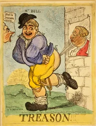 Zdrada, 1798 (ręcznie barwiony grawerunek)