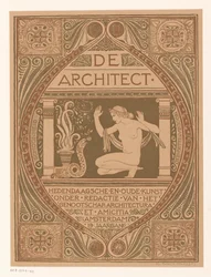 Projekt okładki dla: Architekt, 1911