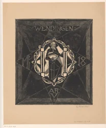 Projekt okładki dla: Wendingen, 1918