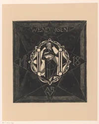 Projekt okładki dla: Wendingen, 1918