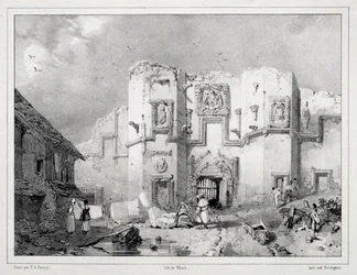 Stara brama w Stirling, 1826.