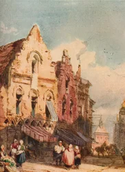 Scena uliczna, ok. 1826, 1923