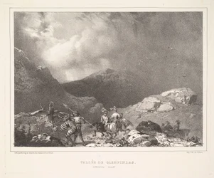 Vallée de Glenfinlas Dolina Glenfinlas , 1826.