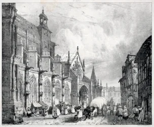 Malownicze i romantyczne podróże po starożytnej Francji, Normandii..., 1824.