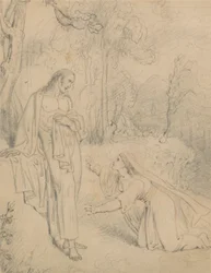 Chrystus ukazuje się Marii Magdalenie (Jan 20:13-14)