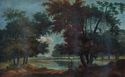 Park Św. Jakuba, ok. 1800