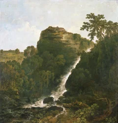 Wodospad Lydford, Tavistock, 1771.