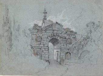 Zrujnowany łuk w Kew, ok. 1760 r.
