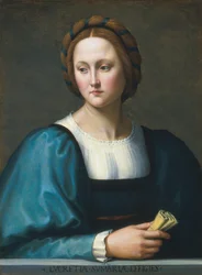 Lukrecja Sommaria, ok. 1510 (olej na płycie)
