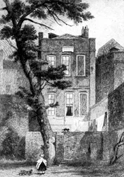 Miltons House w Petty France, Westminster, Londyn, 1923.