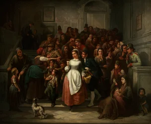 Po losowaniu loterii, 1859.