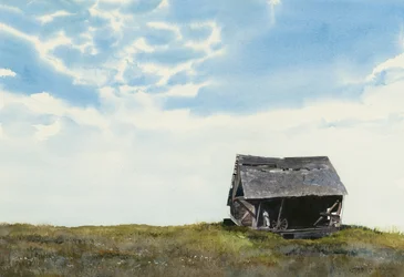 Pierwsze małżeństwo, 2011 (akwarela na papierze)