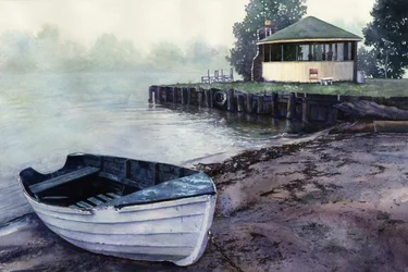 Letnia kryjówka, 2001 (akwarela na papierze)