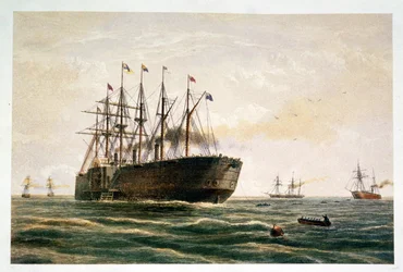 The Great Eastern em andamento, 23 de julho polonês