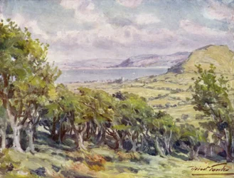 W pobliżu Colwyn Bay (kolor lito)