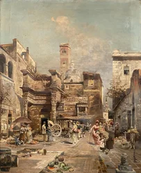 Rzymska scena uliczna