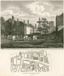 Bezpłatne Gimnazjum Królowej Elżbiety przy Tooley Street, St Olave, Southwark, Londyn