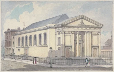 Kościół rzymskokatolicki św. Marii, Moorfields, City of London, 1837