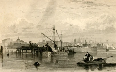 Liverpool, od Mersey, nr 1..., połowa XIX wieku.