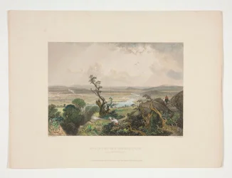 Dolina Connecticut (z góry Holyoke), ilustracja dla Nathaniela Parkera Willisa