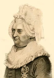Kawaler DEon, który minął wiele lat jako kobieta, 1822.