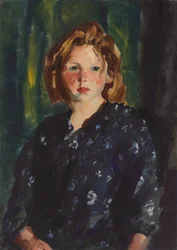 Portret dziewczynki, 1928
