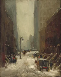 Śnieg w Nowym Jorku, 1902