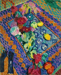 Martwa natura w rękawiczkach, 1906-1907.