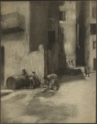 Róg ulicy w Menton