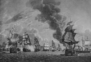Bridport przy LOrient, c1796
