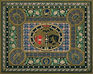 Okładka albumu Girardeta z Wiednia, 1863.