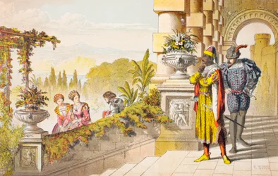 Cassio przemawia w Otello, akt III, scena III, "Madam, I