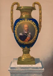 Wazon porcelanowy, 1863.