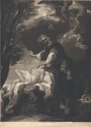 Abraham Ofiarujący Swojego Syna