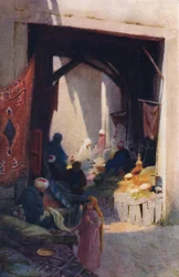 Bazar, ok. 1880, 1904