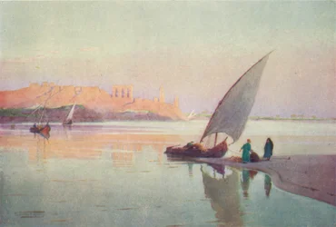 Kom Ombos, ok. 1880, 1904 r