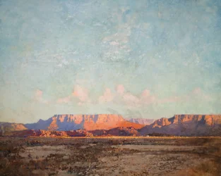 Karoo, Przylądek Dobrej Nadziei wieczorem, 1924.