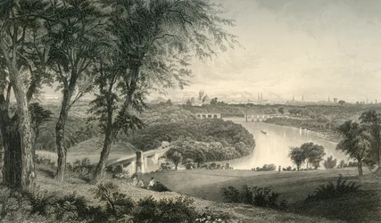 „Filadelfia z Belmont, West Park”, 1874.
