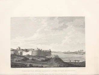 Ilustracja zaczerpnięta z książki Select views in Mysore, the country of Tippoo Sultan by Home, Robert i opublikowana przez wydawnictwo Mr. Bowyer (GB, 1794)