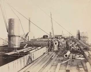 Scena na pokładzie Wielkiej Wschodu, 1857.