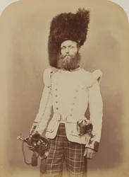Perkusista John Rennie, 72 pułk Foot (Duke of Albany