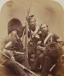 Reynolds, Temple i Judd, strażnicy szkockich fizylierów