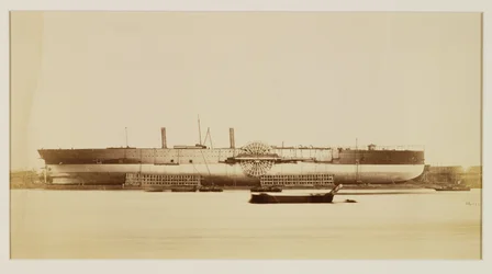 The Great Eastern, 17 listopada 1857 (odbitka albenowa z negatywu kolodionowego)