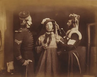 Rekrut, 1856 (zdjęcie w sepii)
