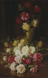 Bez tytułu (Róże), ok. 1905-1915 (olej na płótnie)