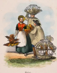 „Rynek”, ok. 1845 r.